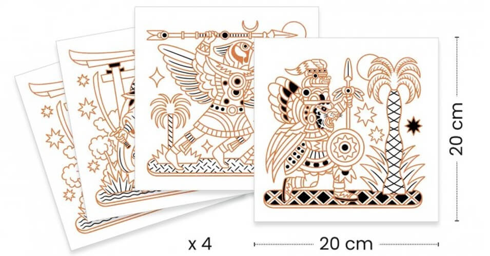 Zlaté omalovánky - Egypt Djeco