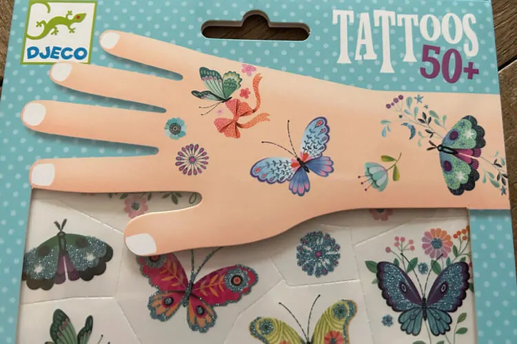 Tetování Motýlci Djeco