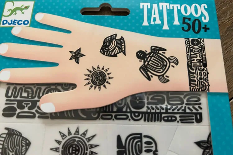 Tetování Polynesie Djeco