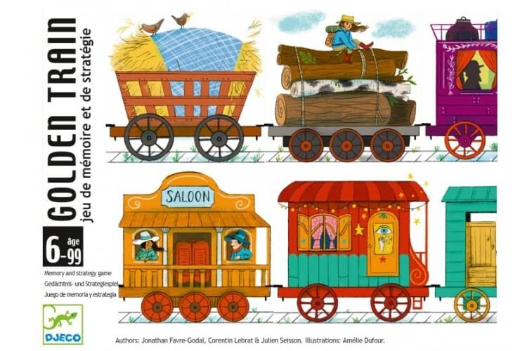 Golden Train - strategická karetní hra Djeco
