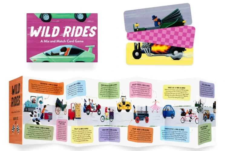 Rychle a zběsile (Wild Rides) - pexeso s auty