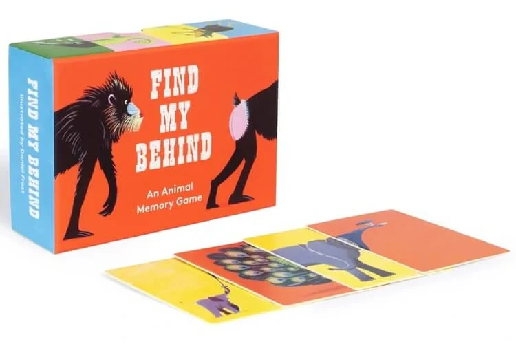 Kde je můj zadeček? (Find My Behind) Pexeso se zvířátky