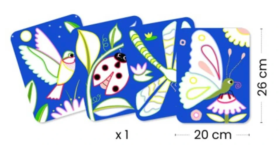 Malování s paletou Na louce Djeco