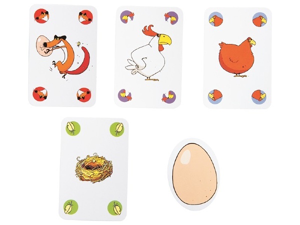 Piou Piou - strategická karetní hra Djeco