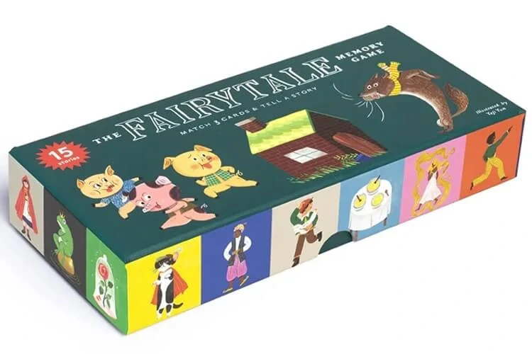 Pexeso s pohádkami - spoj tři obrázky / Fairytale Memory Game
