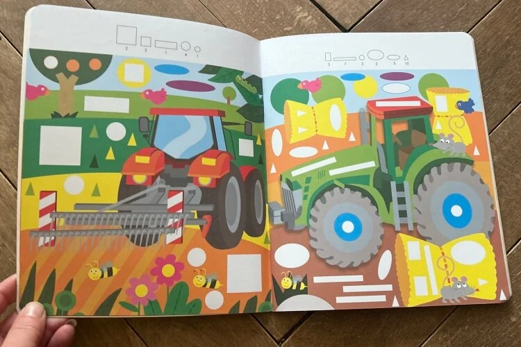 Samolepky Traktory - mám rád tvary!