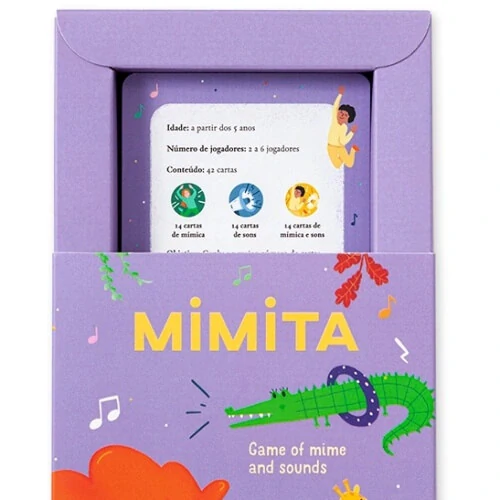 Mimita - karetní hra s nápodobou