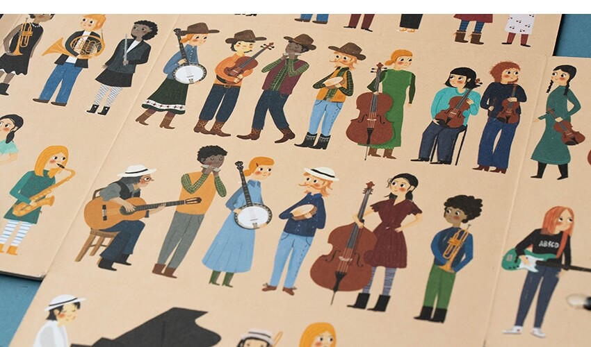 Pojďme na koncert - hra na postřeh a paměť