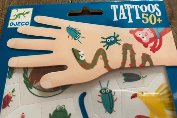 Tetování V džungli Djeco