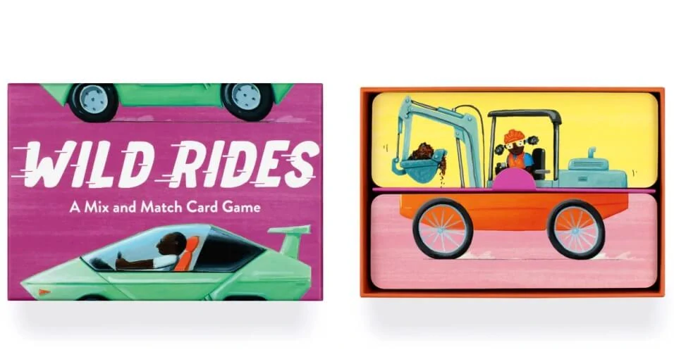 Rychle a zběsile (Wild Rides) - pexeso s auty