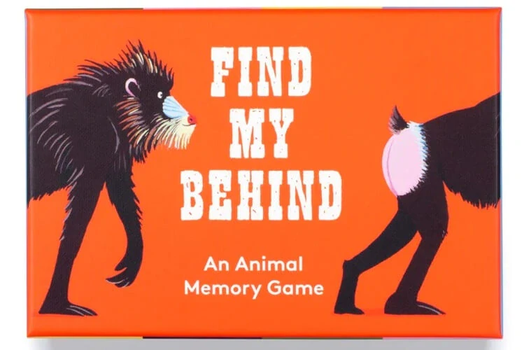 Kde je můj zadeček? (Find My Behind) Pexeso se zvířátky