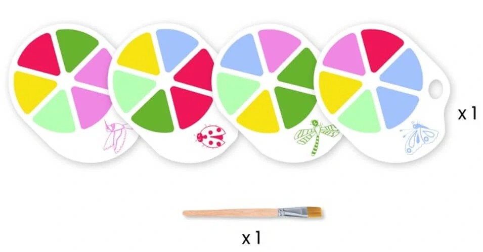 Malování s paletou Na louce Djeco