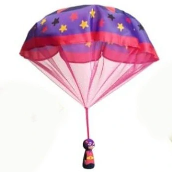 Dřevěný parašutista Flying Heroes - Super Cat