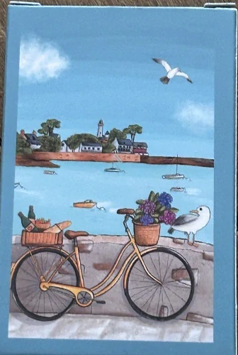 Puzzle do kapsy Návrat z trhu (99 dílků, 10 x 14 cm) 