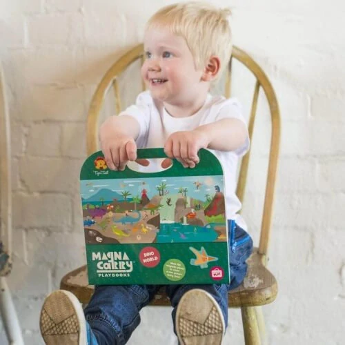 Dinosauří svět - magnetická hra Tiger Tribe