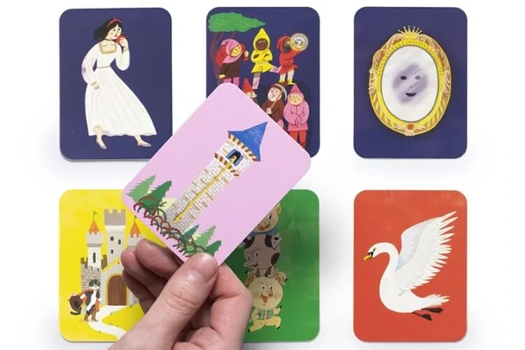 Pexeso s pohádkami - spoj tři obrázky / Fairytale Memory Game