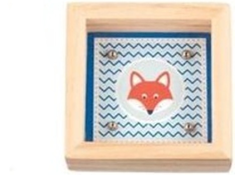 Kuličkový hlavolam - liška, velryba, čtyři medvědi, lední méďa, ptáček, muchomůrka