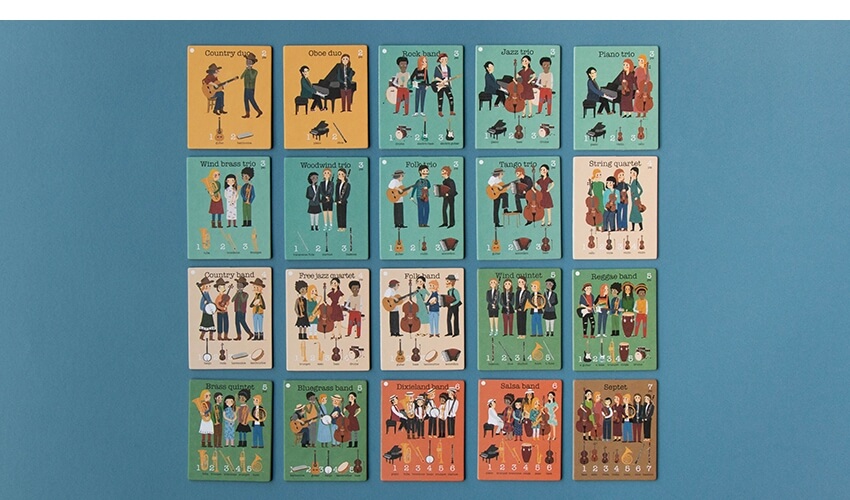 Pojďme na koncert - hra na postřeh a paměť