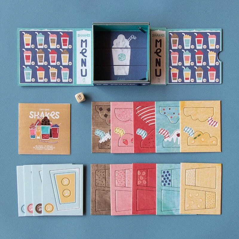 Koktejly (Shakes Londji) - kapesní hra na postřeh a rychlost