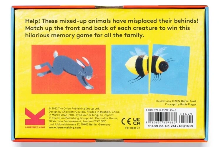 Kde je můj zadeček? (Find My Behind) Pexeso se zvířátky