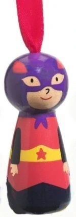 Dřevěný parašutista Flying Heroes - Super Cat