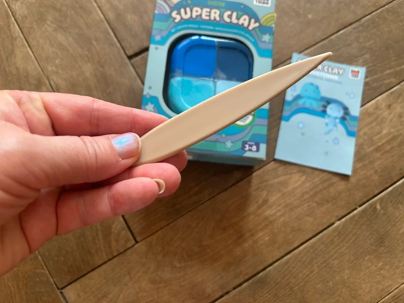 Tiger Tribe Super Clay - Sada 4 plastelín - axolotl a chobotnice