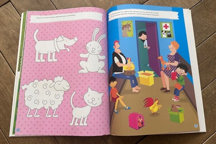 Chci být veterinářkou - sešit plný úkolů