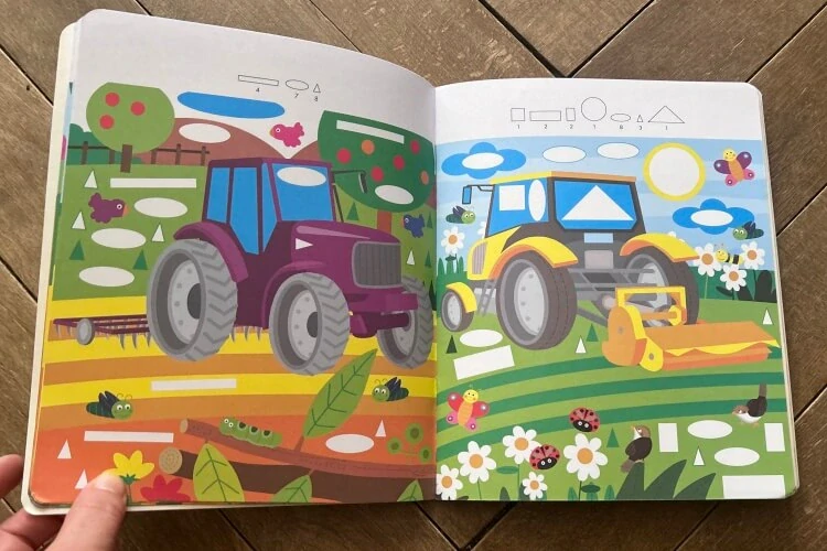 Samolepky Traktory - mám rád tvary!