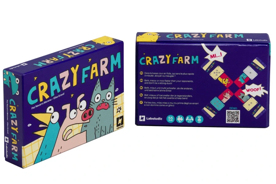Bláznivá farma (Crazy Farm) - postřehová hra s nápodobou