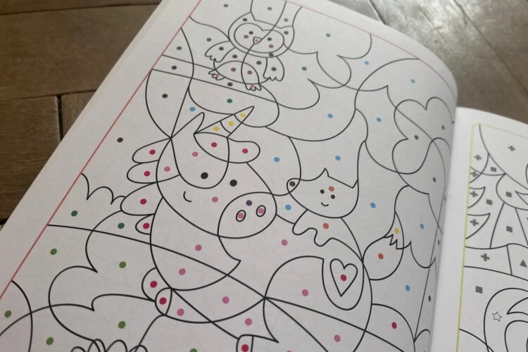 Malování podle čísel Jednorožci