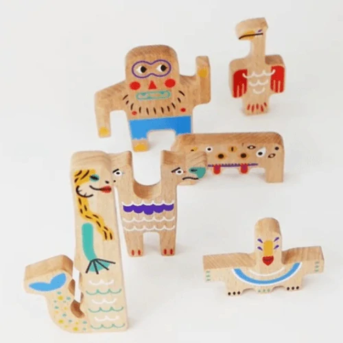 Příšerky jsou kamarádi - oboustranné puzzle
