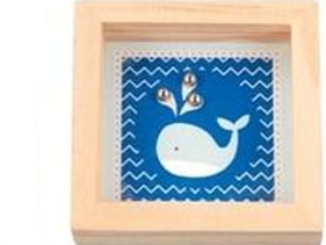 Kuličkový hlavolam - liška, velryba, čtyři medvědi, lední méďa, ptáček, muchomůrka