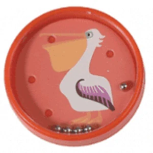 Kuličkový hlavolam zvířátka - průměr 5 cm