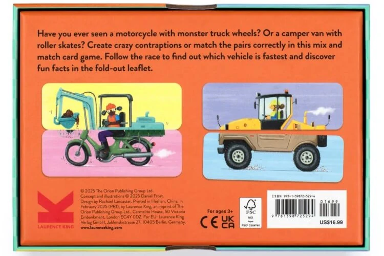 Rychle a zběsile (Wild Rides) - pexeso s auty