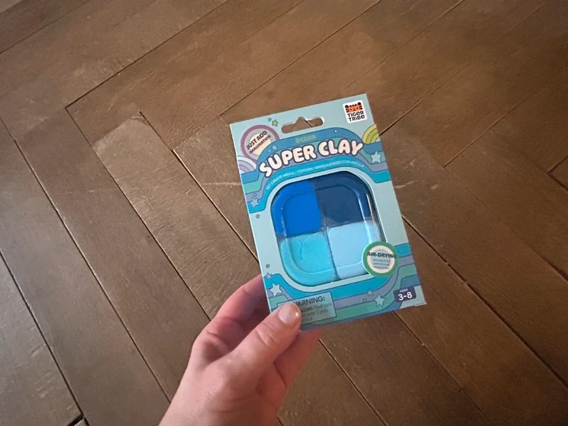 Tiger Tribe Super Clay - Sada 4 plastelín - axolotl a chobotnice