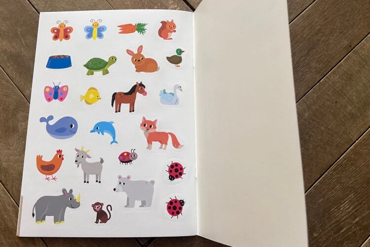 Samolepky Zvířatka