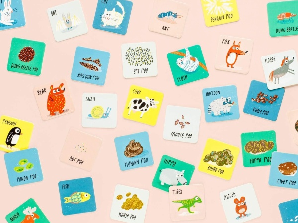 Pexeso Kdo udělal toto hovínko? / Who Did This Poo?