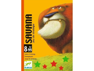 Savana - strategická karetní hra Djeco