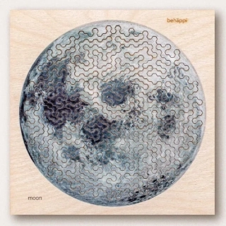 Puzzle Měsíc (Behäppi) 20 x 20 cm, 50 dílků