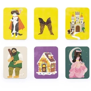 Pexeso s pohádkami - spoj tři obrázky / Fairytale Memory Game
