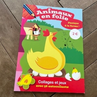 Panika na farmě - sešit plný úkolů a samolepek